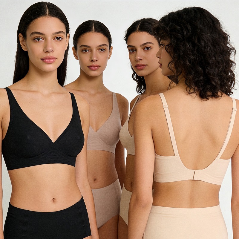 Seamless Bra for Women - Invisible Comfortable Soft Support Push Up Bra, New Style